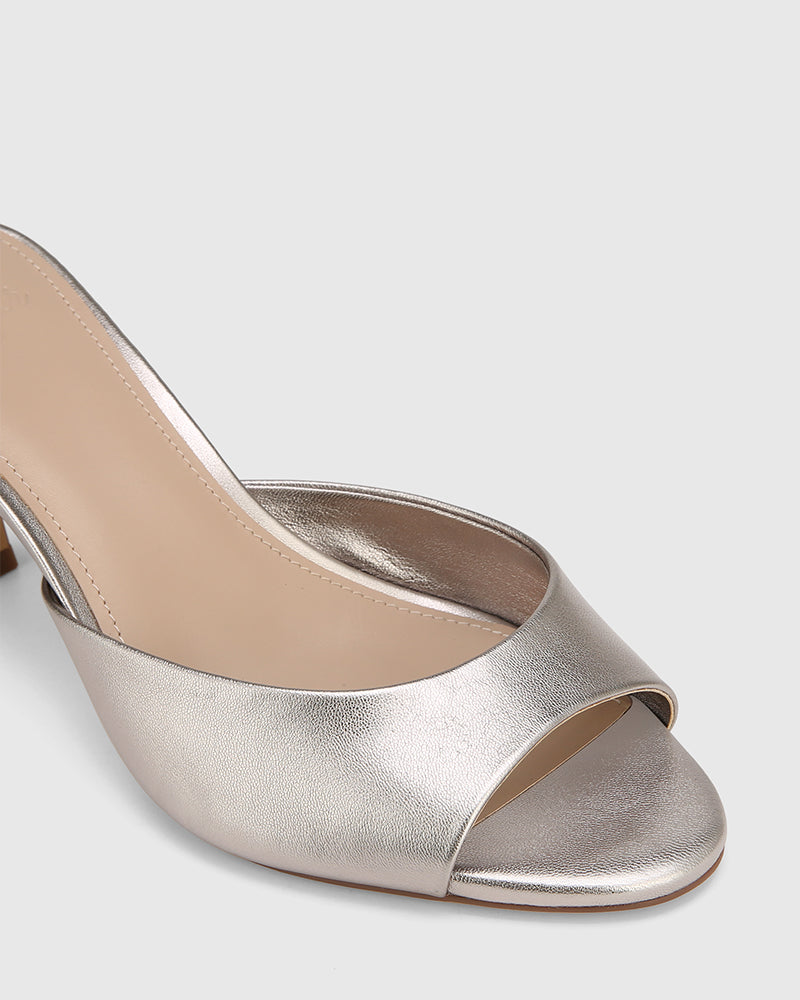 OSHEA PEWTER METALLIC LEATHER