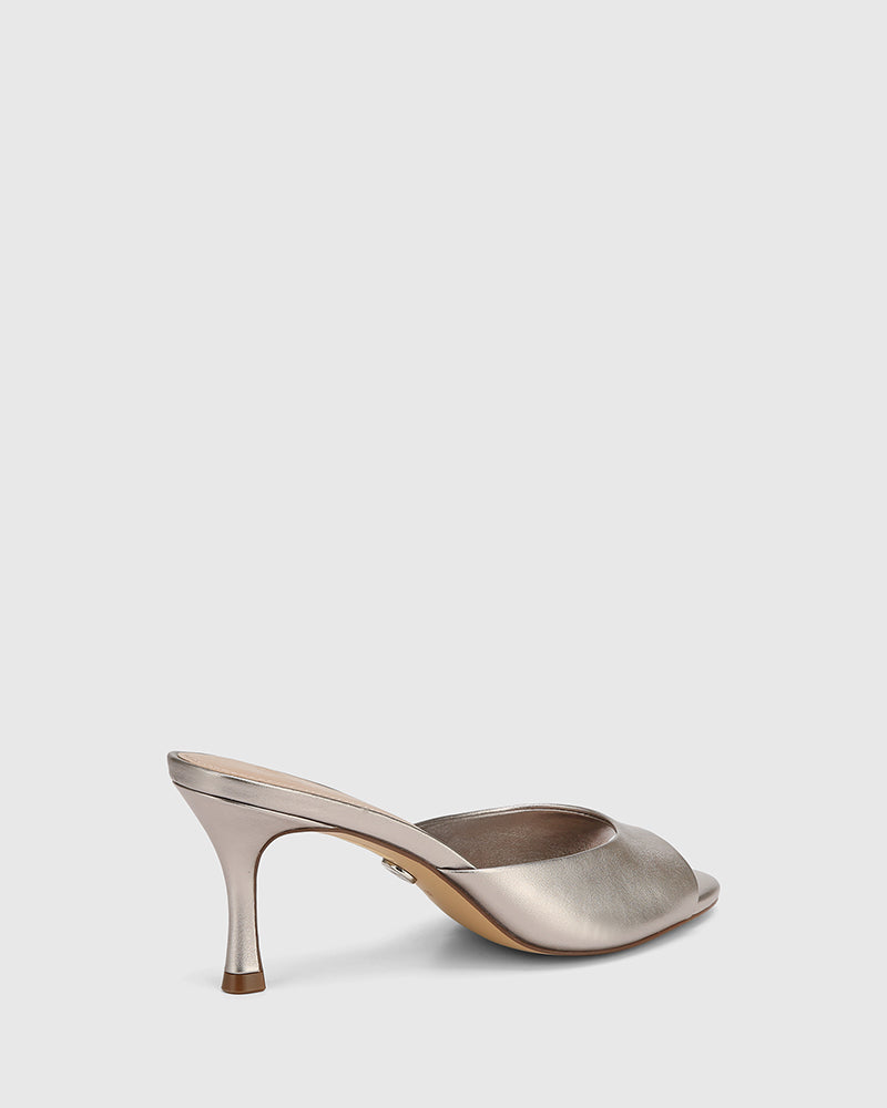 OSHEA PEWTER METALLIC LEATHER