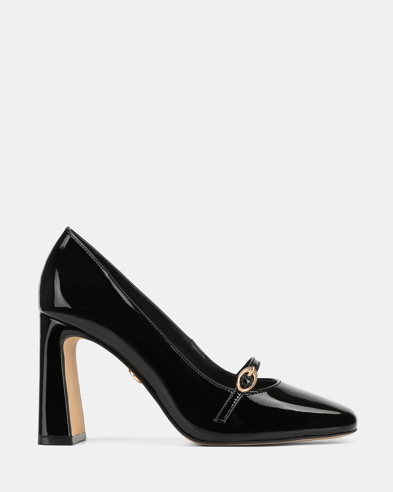 Perley Black Patent Leather Pump