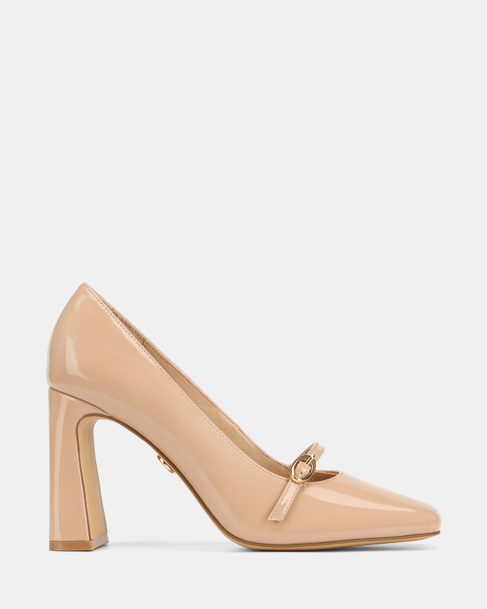 Perley Nude Patent Leather Pump