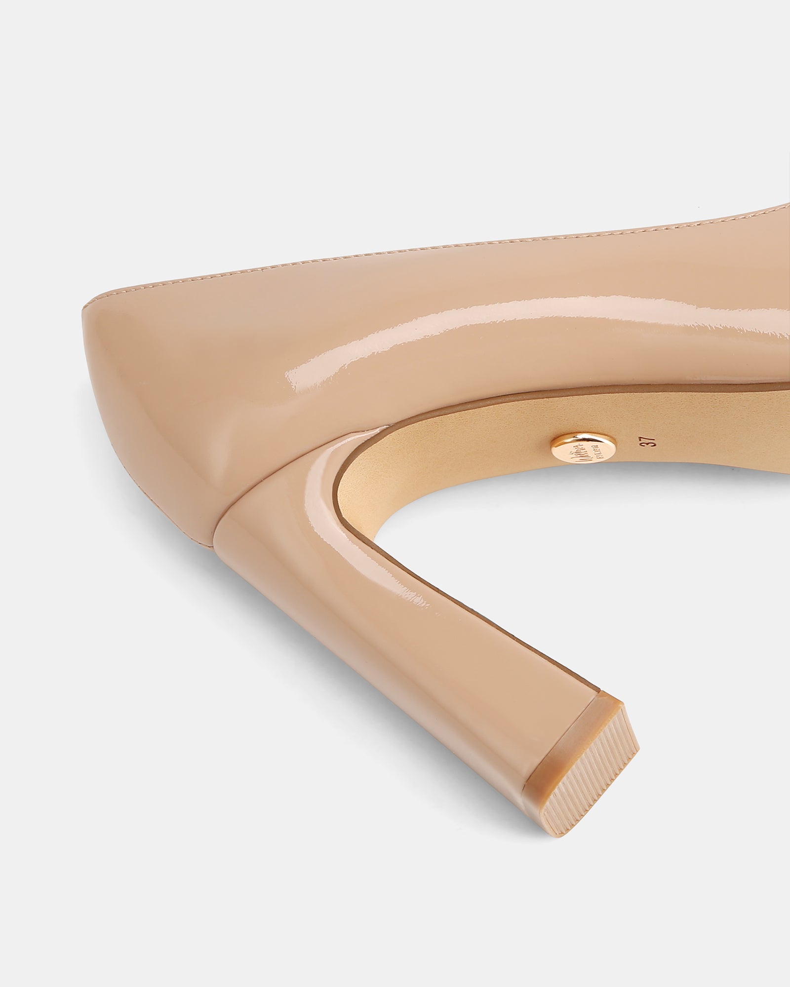 Perley Nude Patent Leather Pump