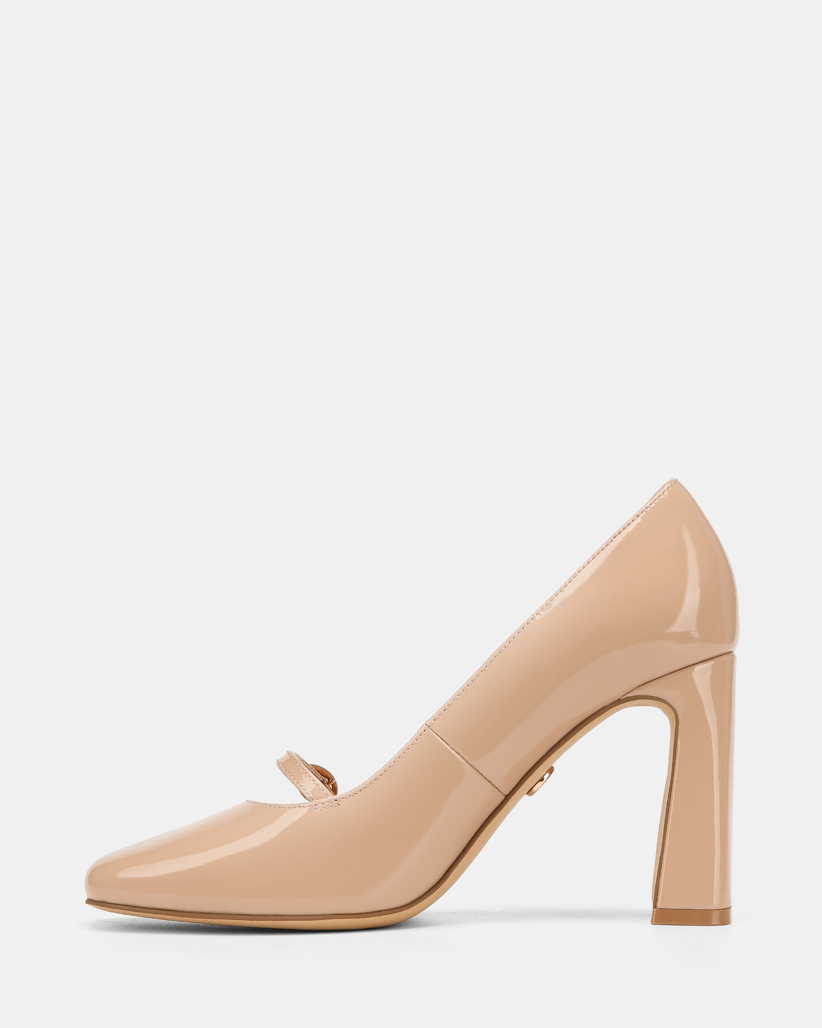 Perley Nude Patent Leather Pump