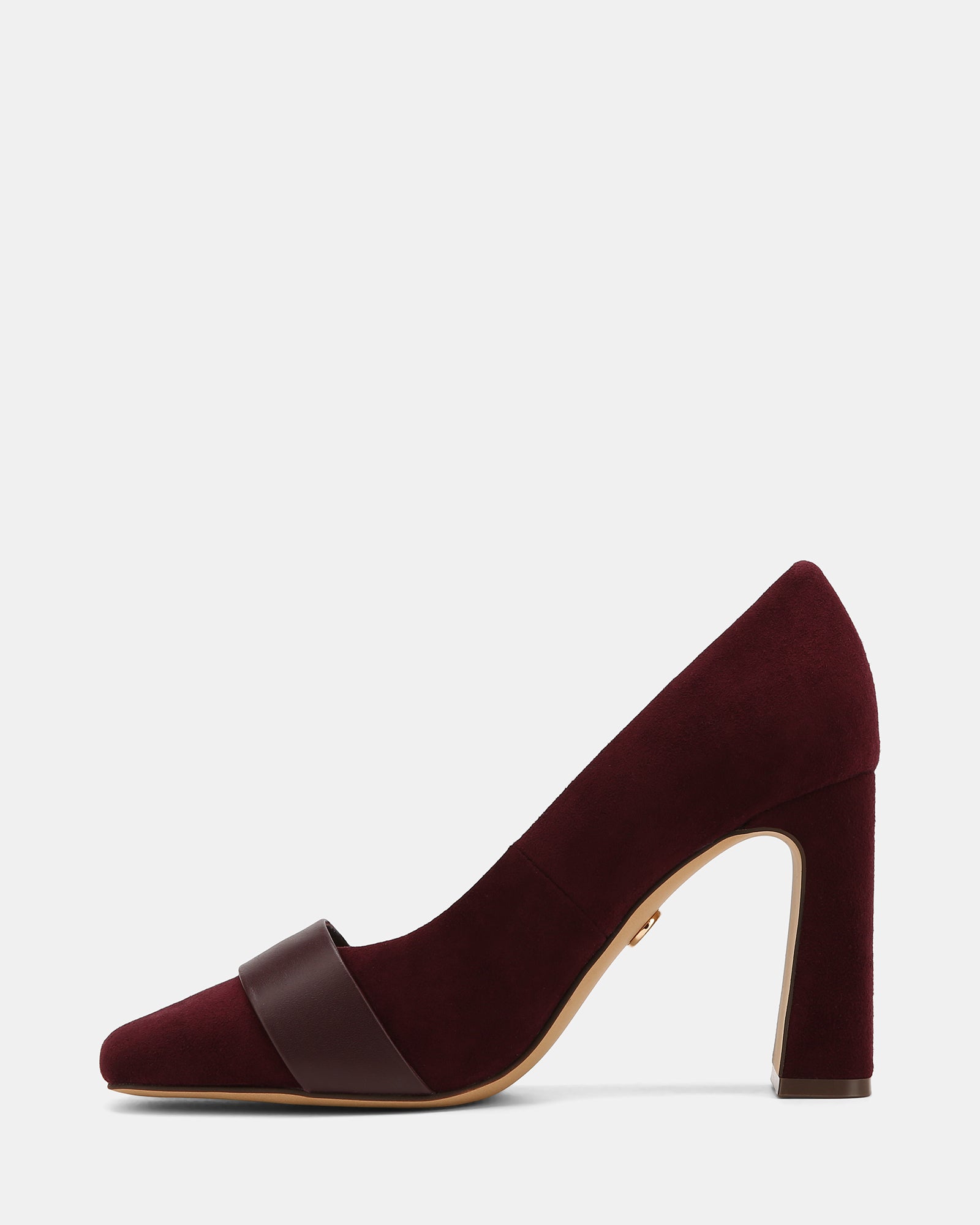 Petra Raisin Suede Leather Pump