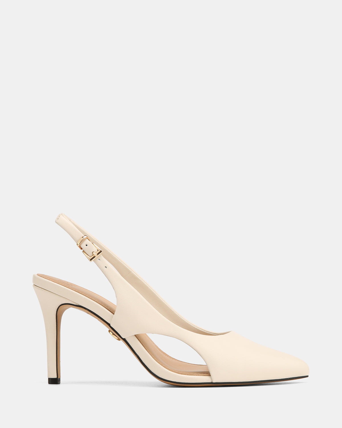 Rachel Oat Leather High Heels
