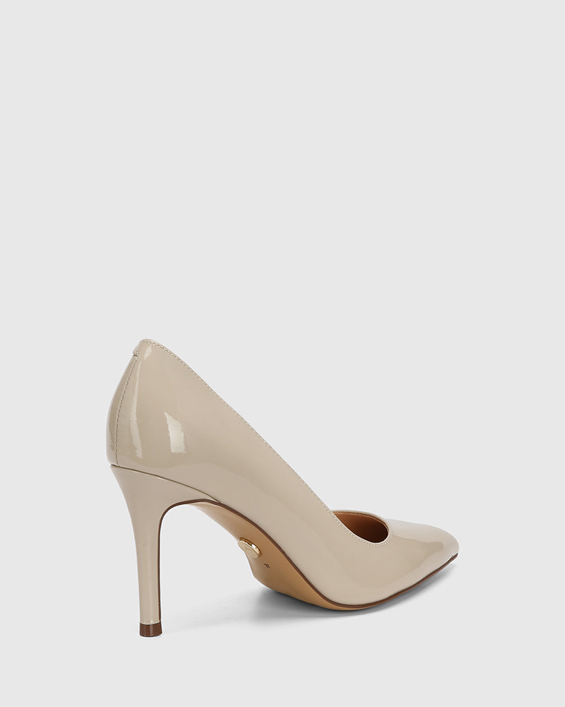 Ravyn Oyster Patent Leather Pump