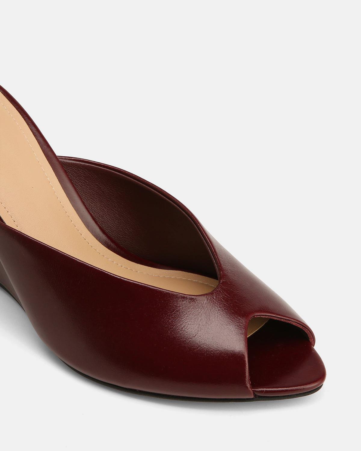 RIO WEDGES BERRY LEATHER