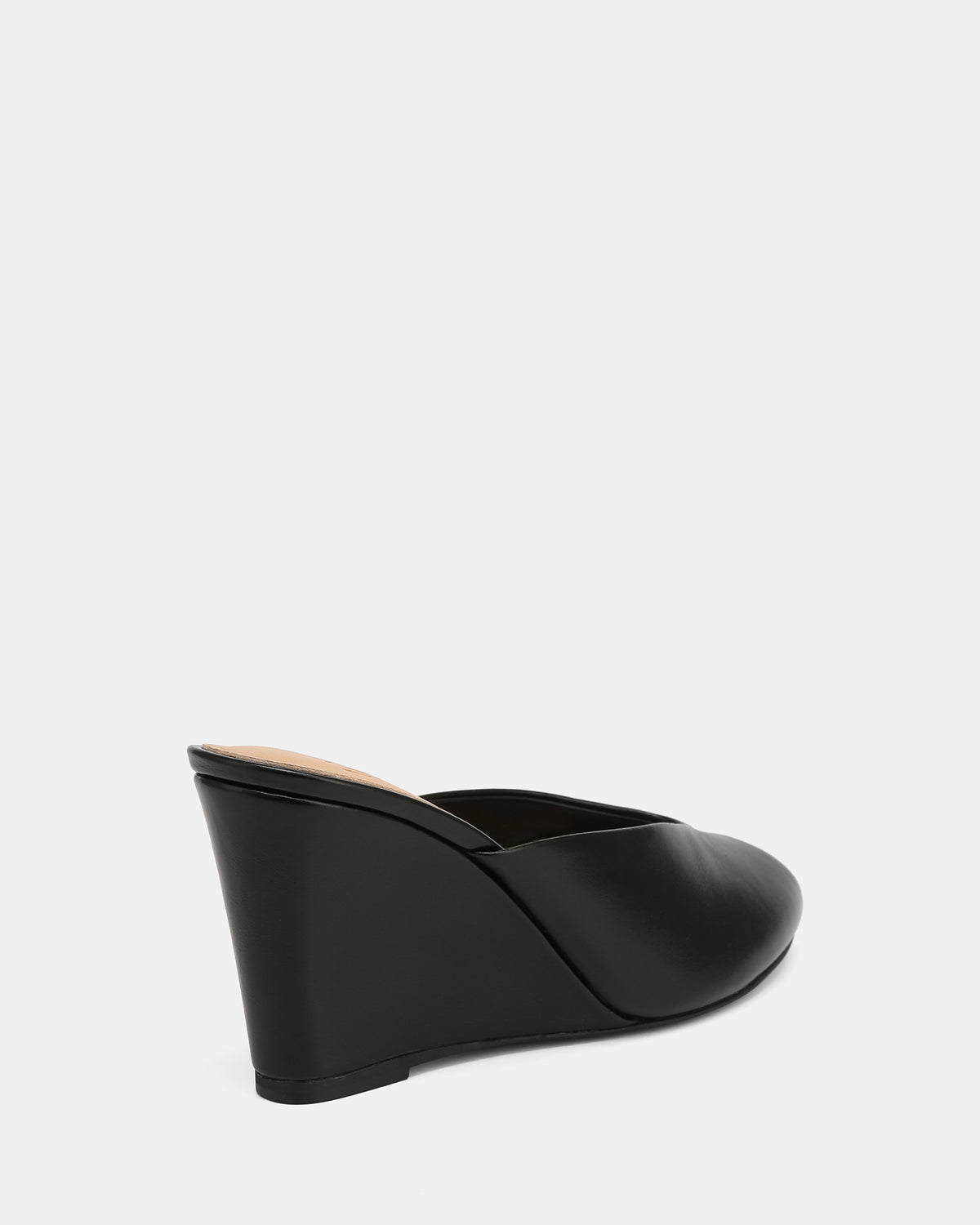 RIO WEDGES BLACK LEATHER