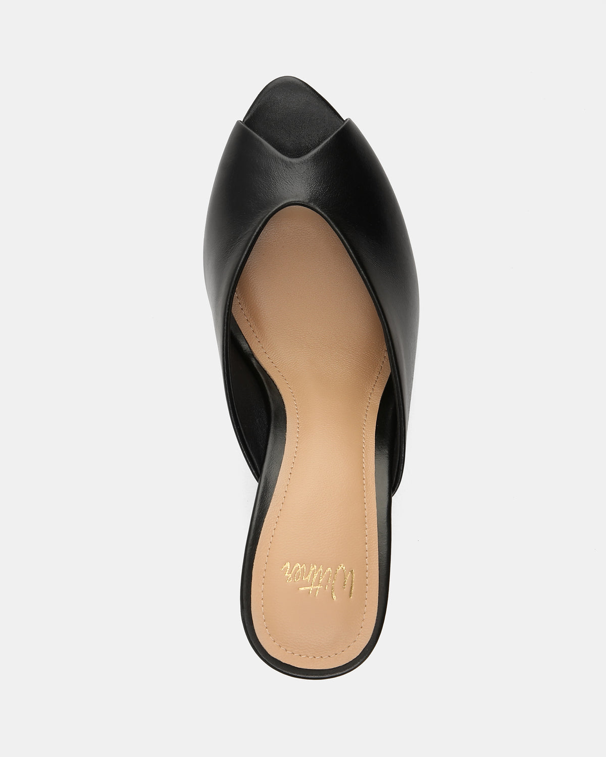 RIO WEDGES BLACK LEATHER