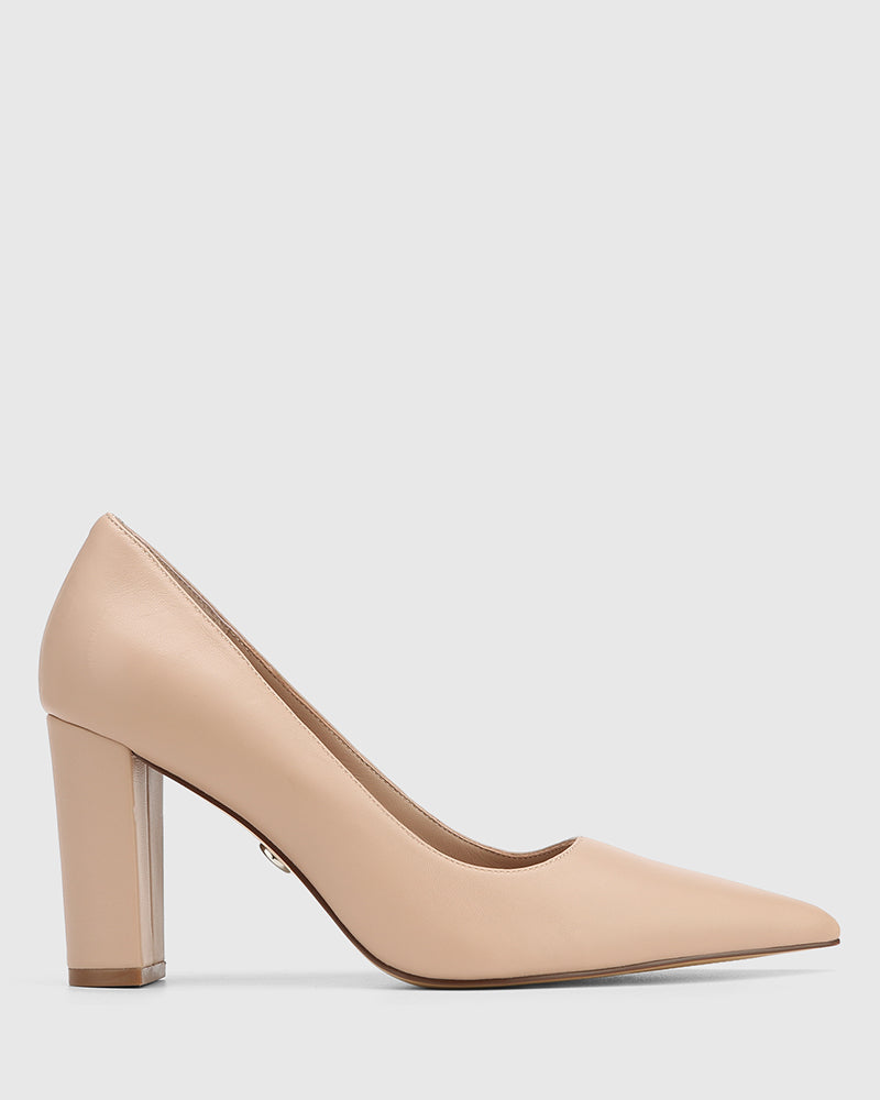 Serena New Flesh Leather Pump