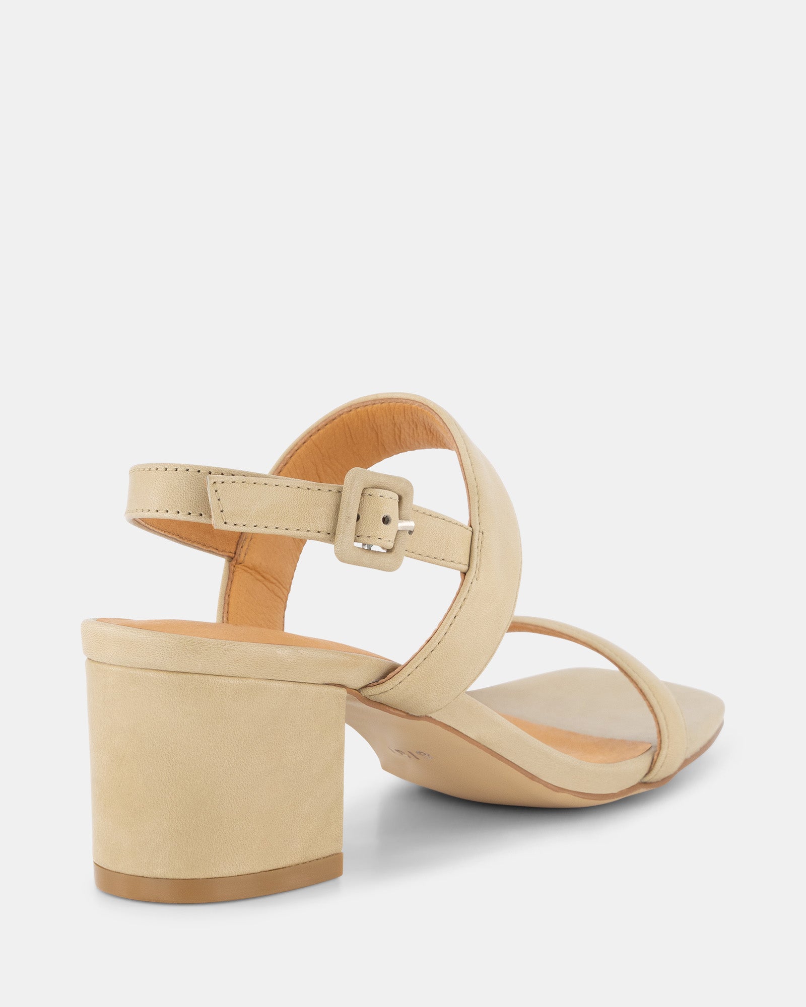 Malone Sage Leather Heel