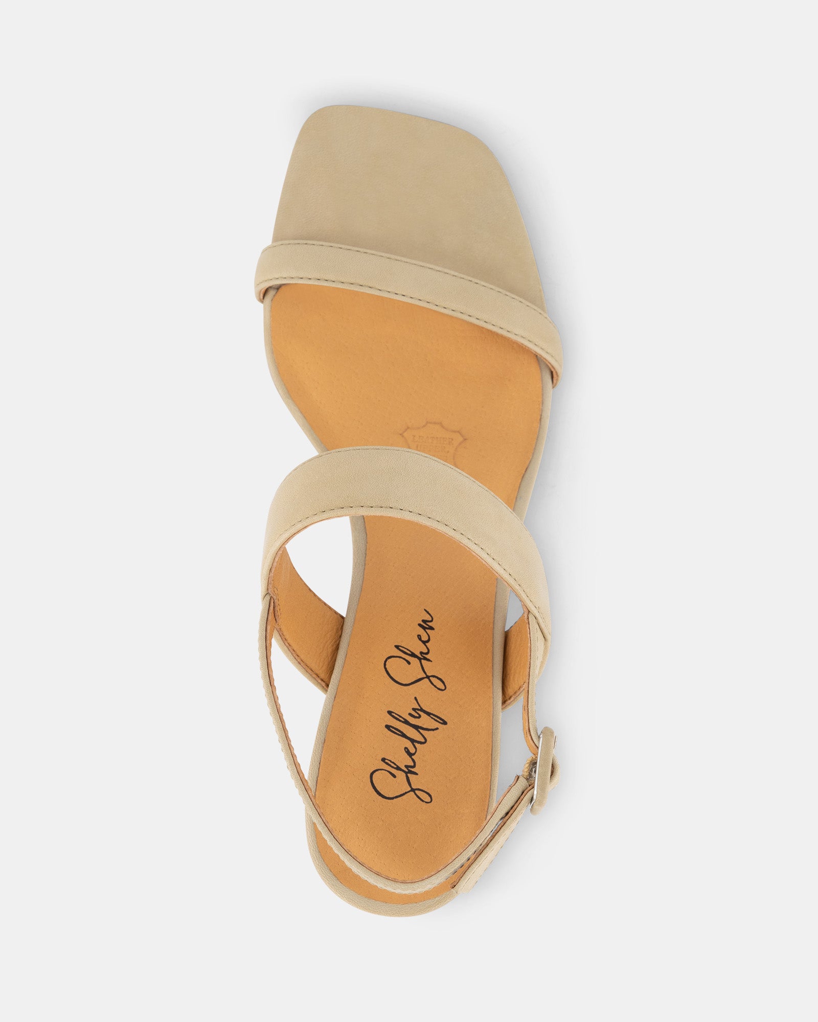 Malone Sage Leather Heel