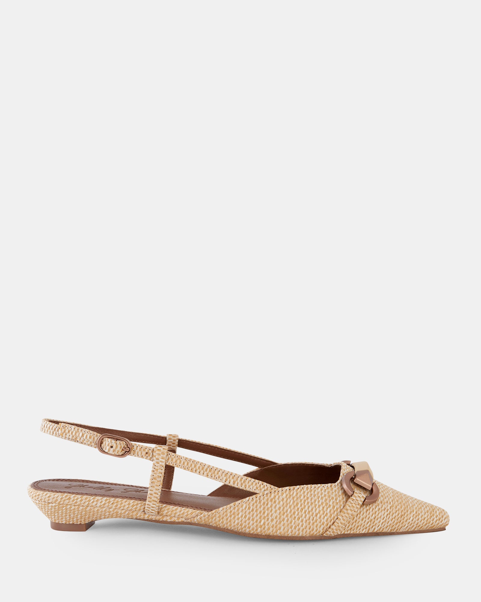 Miller Natural Leather Slingback