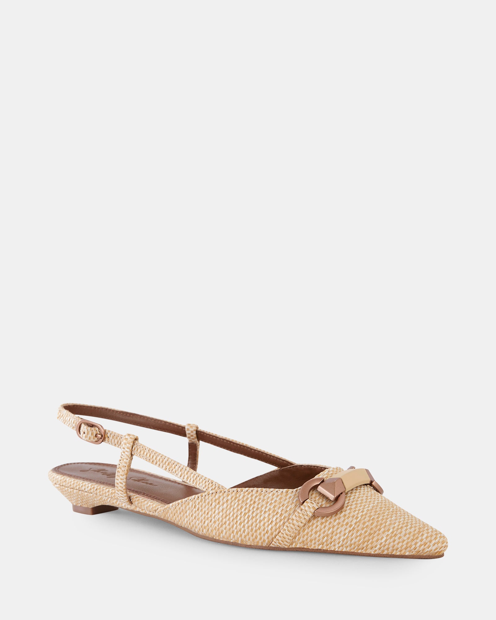 Miller Natural Leather Slingback