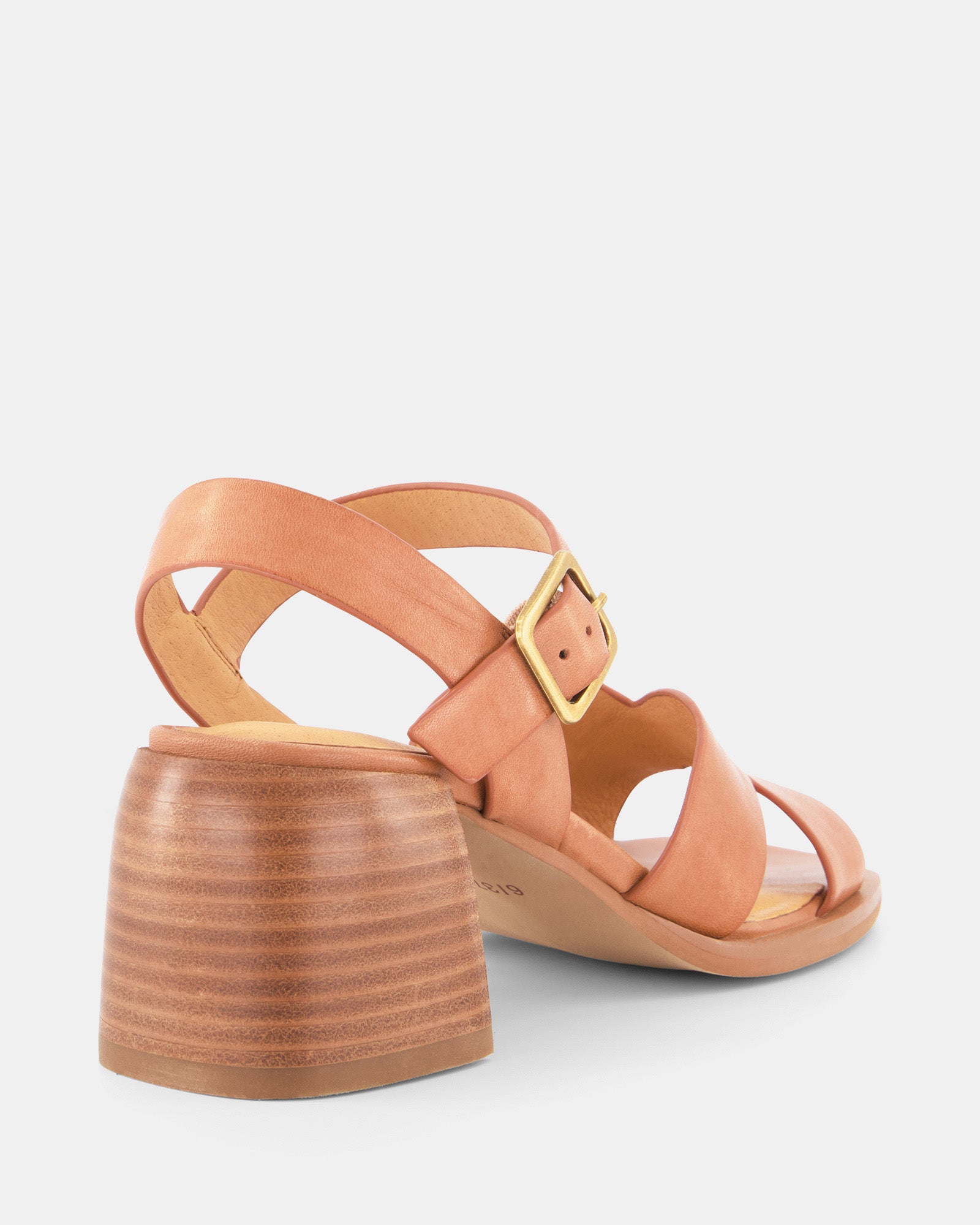 Minke Brandy Leather Heel