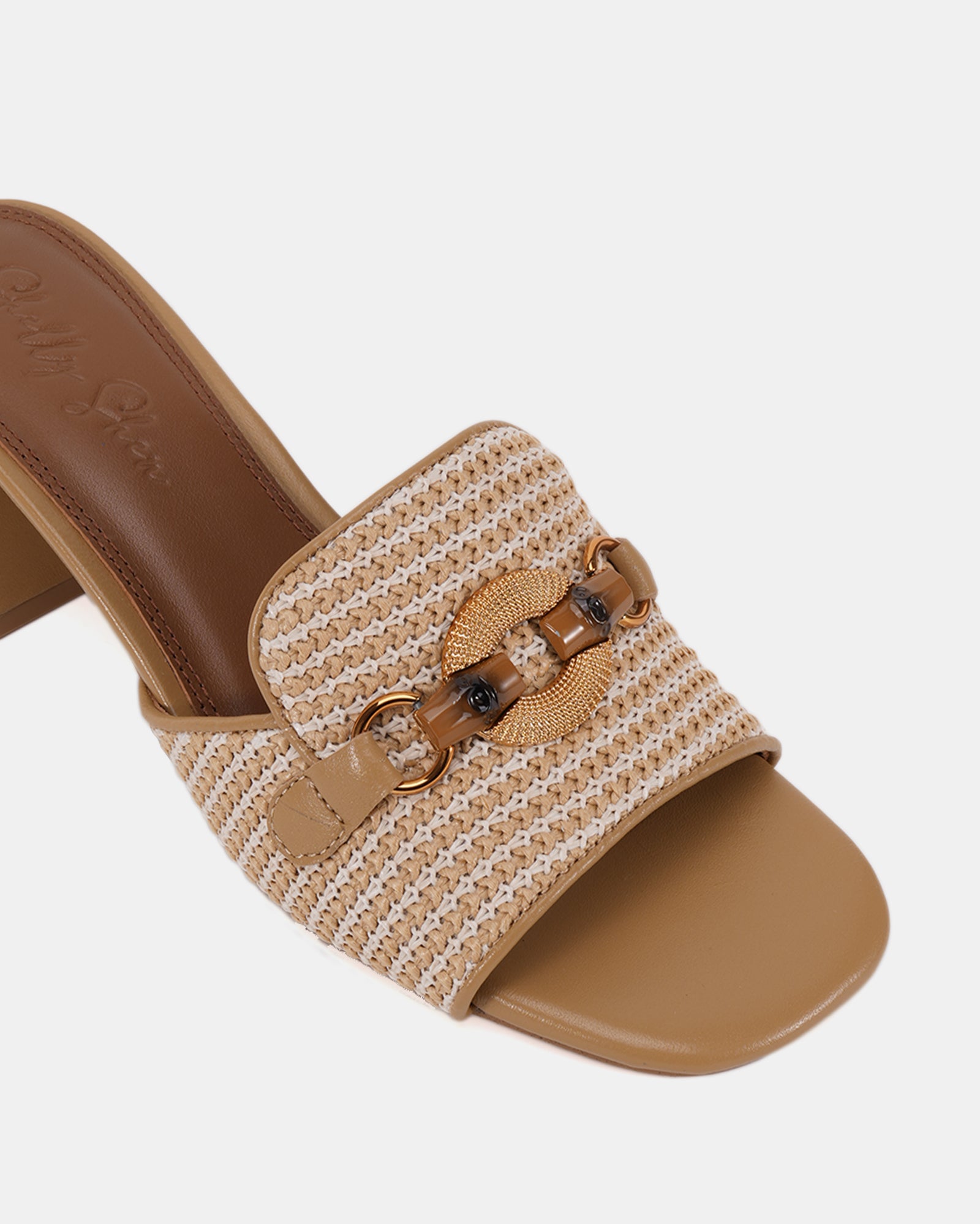 Mirah Natural Leather Mule