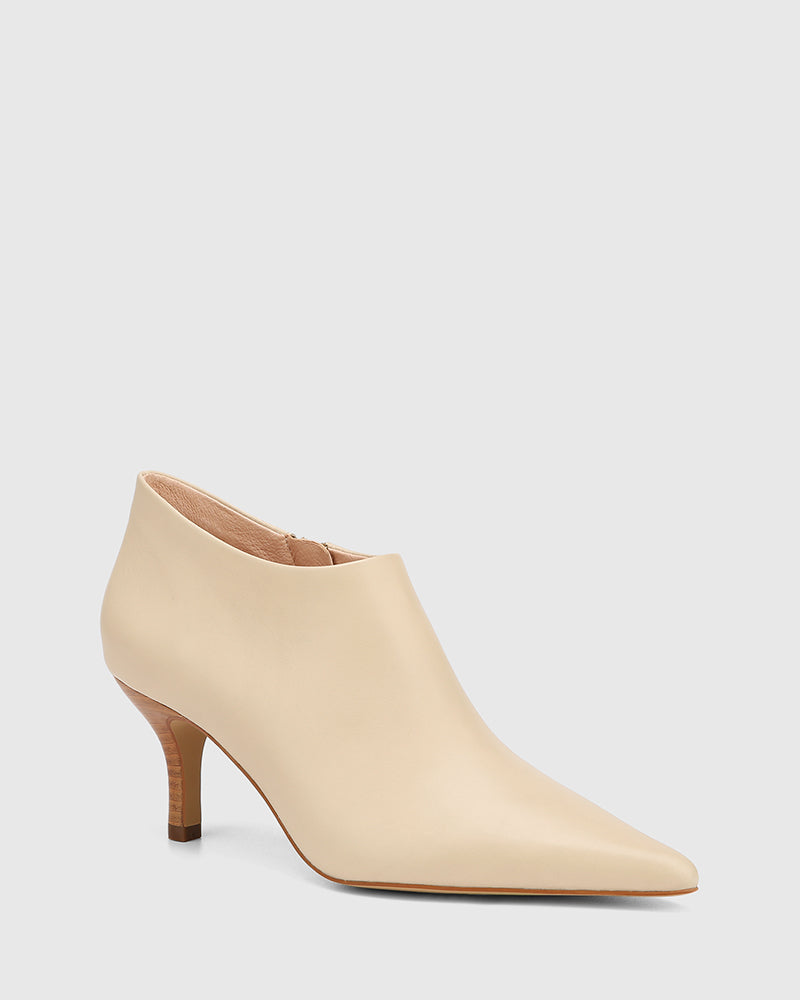 Tamyra Biscotti Leather Ankle Boot