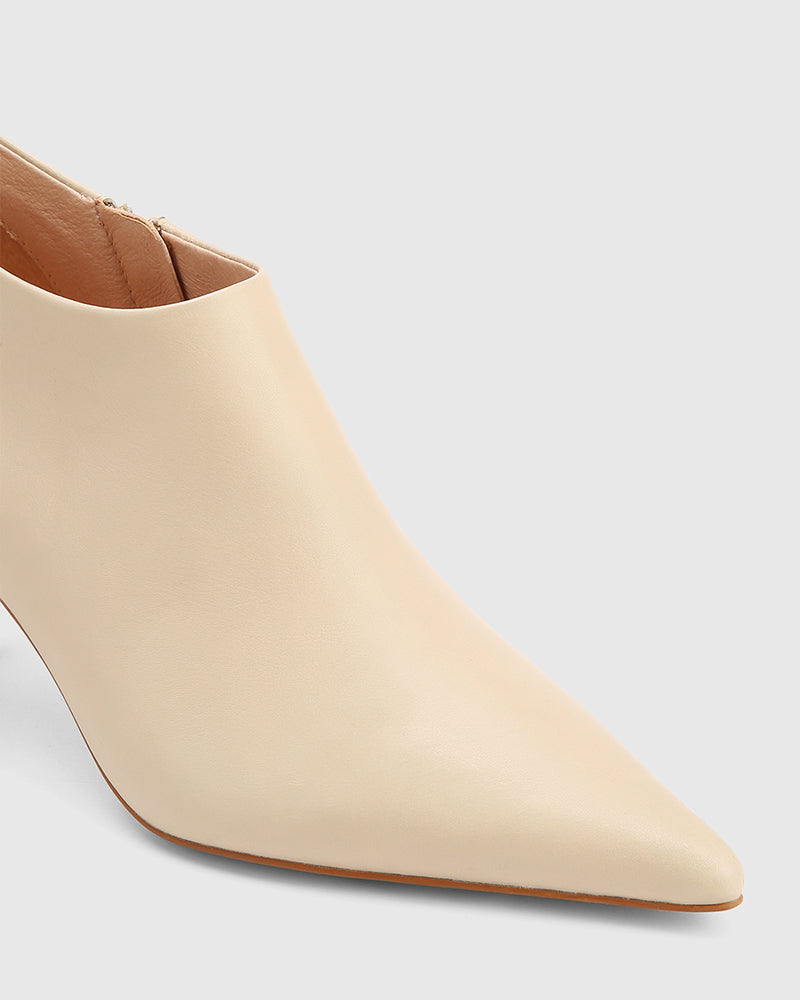 Tamyra Biscotti Leather Ankle Boot