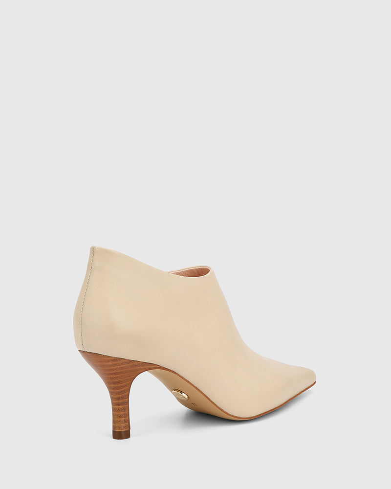 Tamyra Biscotti Leather Ankle Boot