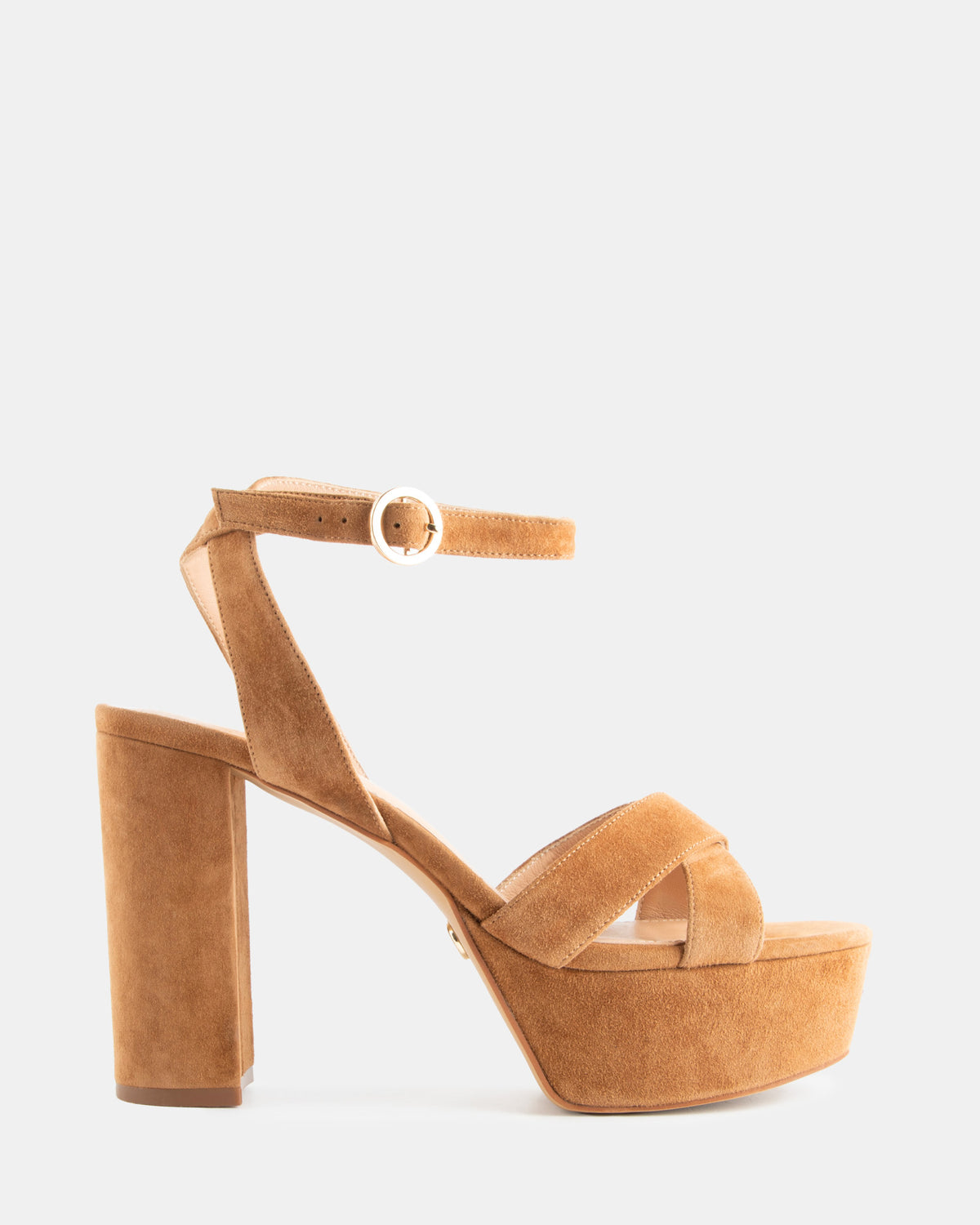 Winnie Tan Suede High Sandals