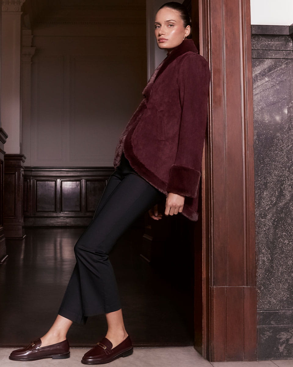 Bennett Plum Leather Loafer
