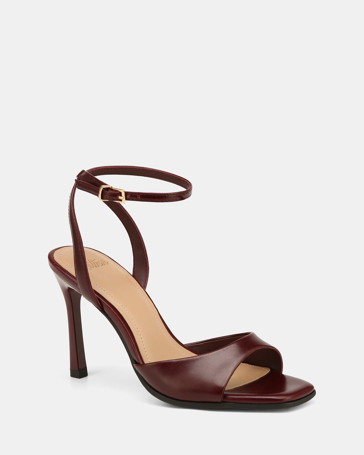 Xandy Berry Leather High Heels