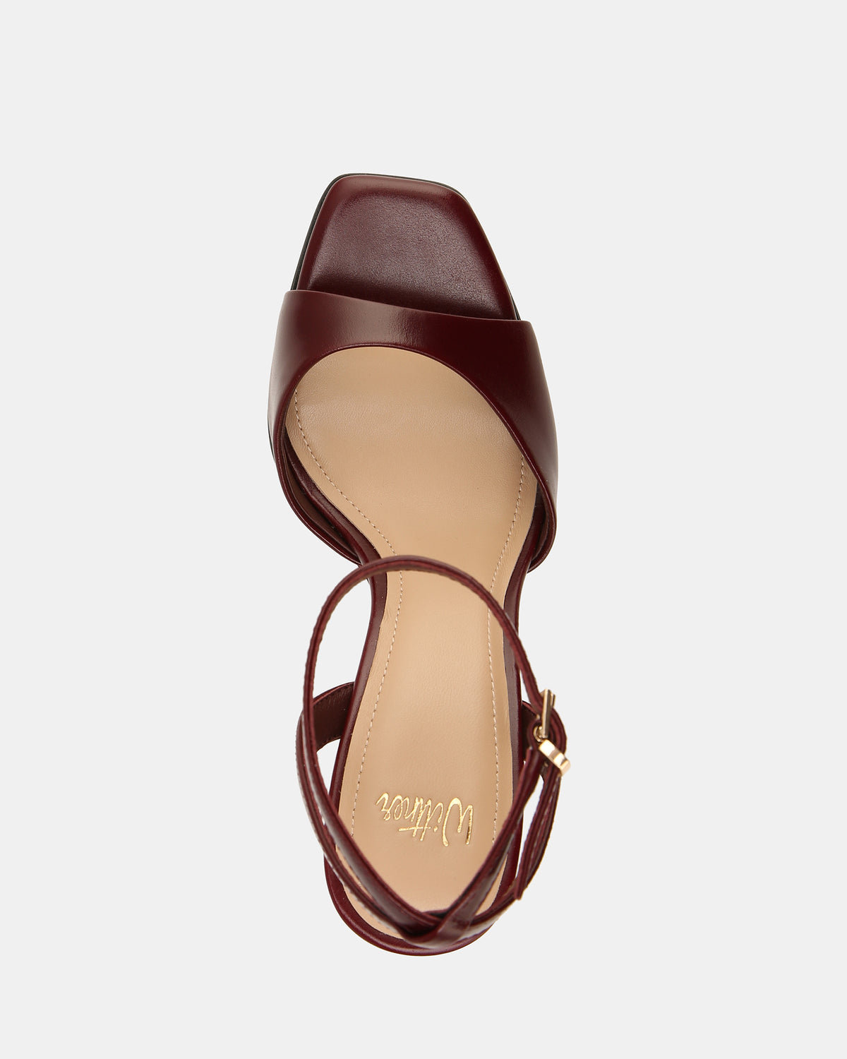 Xandy Berry Leather High Heels