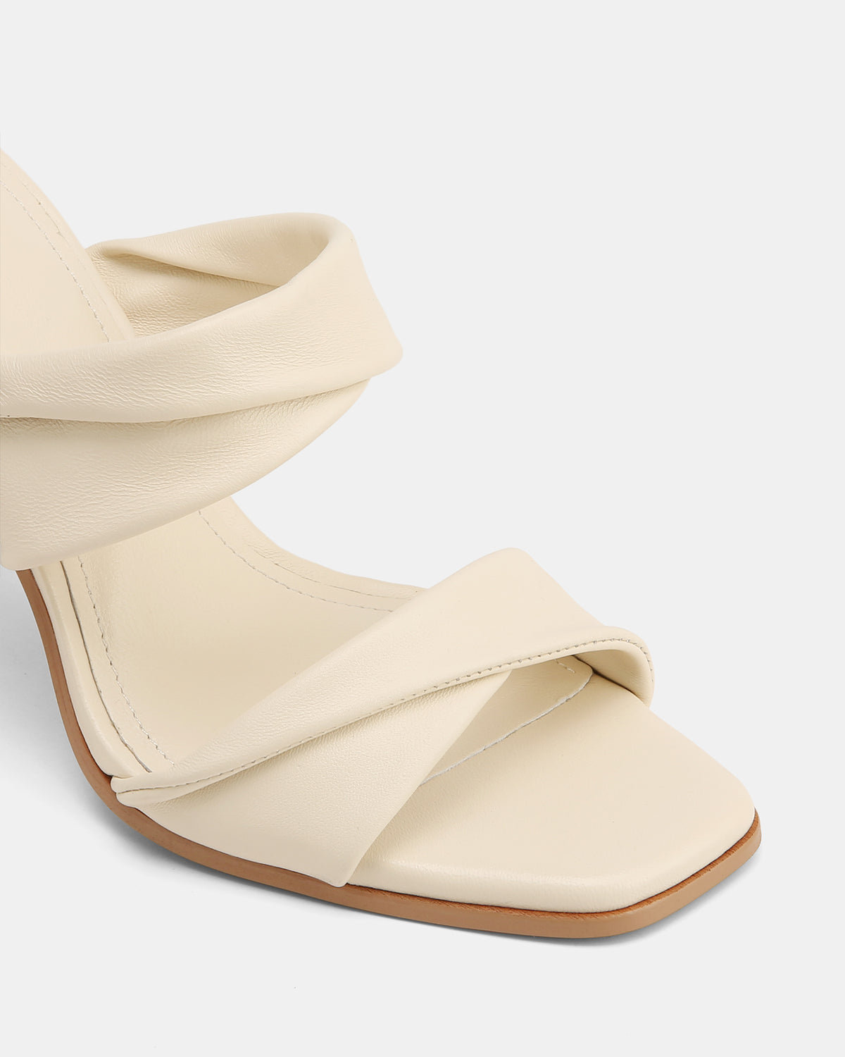 XIA HIGH SANDALS VINTAGE IVORY LEATHER