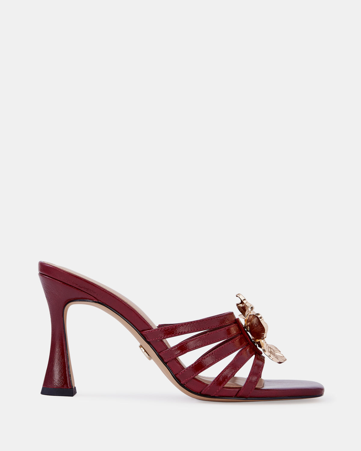 YANCY HIGH HEELS BERRY LEATHER